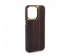 „iLike“ galinis dangtelis Apple iPhone 13 Odinis dėklas, pritaikytas rudas, ILIAPP13LCCBR
