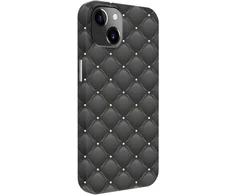 „iLike Apple iPhone 14“ galinis dėklas, baltas, pritaikytas spausdinimo dizainui, pilkas, ILIAP14WCG