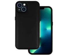 Dėklas iLike Apple IPHONE 14 LEATHER 3D CASE Juodas