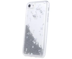 Dėklas iLike Apple iPhone 11 Pro Liquid Letters TPU Case Sidabrinis