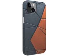 „iLike“ galinis dėklas Apple iPhone 14 Prowhite su individualiu spausdintu dizainu Mėlyna Raudona ILIAP14WCBR
