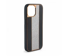 iLike Apple iPhone 15 Pro Diamonds and Odinis dėklas Juodas