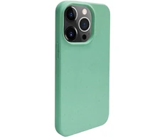 iLike galinis dangtelis Apple iPhone 14 Pro Max silikoninis plastikinis dėklas Eco* spausdinto dizaino gėlės Žalias ILIAP147EBWFG