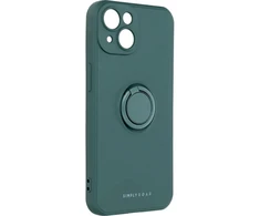 Dėklas iLike Tylny pokrowiec Apple iPhone 14 Silicone case Dark Žalias