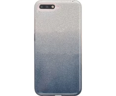 Dėklas iLike Huawei Y6 2018 Gradient Glitter 3in1 case Smoked