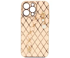 iLike Dėklas na telefon Tylny pokrowiec iPhone 14 Pro Trend Case design 5 Light Rožinė