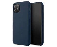 Dėklas iLike Tylna obudowa Samsung A12/M12 Silicone Lite Case Navy Mėlyna (ISA12SLCNB)