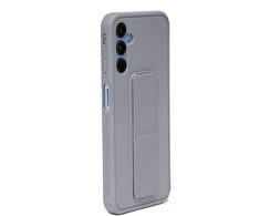 iLike Samsung Galaxy A14 5G Silikoninis dėklas with stand Violetinė