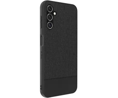 Dėklas iLike galinis dangtelis Samsung Galaxy A14 5G plastikinis odinis galinis dangtelis Juodas ILISAM145LBL