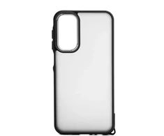 Dėklas iLike Tylny pokrowiec Samsung Galaxy A15 PC Hybrid Case Juodas ILISAMA15HCB