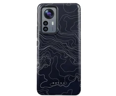 Dėklas iLike Tylny pokrowiec Xiaomi 12/12X Burga Drifting Shores - Line Art Tough Case [ ]