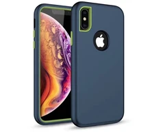 Dėklas iLike TelForceOne Nakładka Defender Solid 3w1 do Xiaomi Redmi Note 7 tamsiai mėlyna