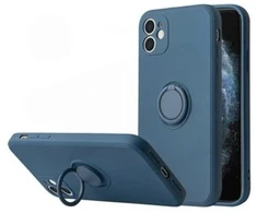 Dėklas „iLike“ galinis dangtelis „Xiaomi“ silikoninis žiedas su Mėlyna (POK044060)