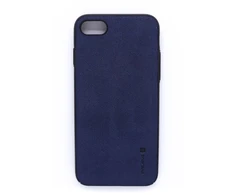 Dėklas USAMS iPhone 7/8/SE2020/SE2022 Silicone case Velvet Mėlyna