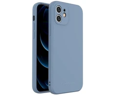 Wozinsky Color Case silikoninis lankstus patvarus dėklas iPhone XS Max mėlynas