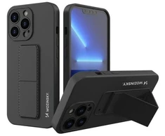 Wozinsky Kickstand dėklas skirtas iPhone 13 Pro Max, juodas