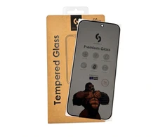 Aizsargstikls Connect Apple iPhone 18 Pro Privacy Corning Gorilla Glass Anti-Static 3D Full Cover 5X Stronger