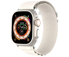 Dux Ducis Dux Ducis Apsauginis stiklas Apple DUX DUCIS strap GS nylon for Apple Watch 42 / 44 / 45 / 49 mm platynowy Juodas