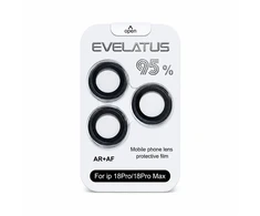 Aizsargstikls Evelatus Apple iPhone 18 Pro / 18 Pro Max Camera Lens Protector Armor Juodas 4752192108946 EVEAPP18PMCLPAB (4752192108946)