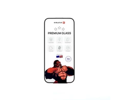 Evelatus Apsauginis stiklas Xiaomi 14 Ultra 2.5D Full Cover Japan Glue Glass Anti-Static Juodas EVEXIA14PFCG
