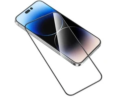 „iLike“ apsauginis stiklas „Xiaomi Redmi Note 13 5G“ 2.5D „Full Cover Glass Anti-Static Super strong“ juodas ILIXIAR135FUCG