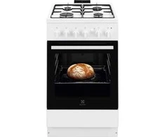 Akcija! Electrolux dujinė viryklė 50cm balta LKG500013W