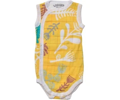 Cocoon Sale! Lodger Romper Botanimal cotton sleeveless bodysuit Spring 62 cm RF 053_62