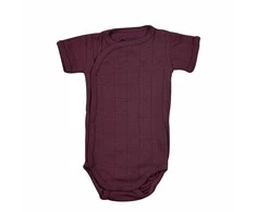 Akcija! Lodger Romper Solid kokvilnas bodijs ar īsām piedurknēm Nocture 62 cm RFS 077_62