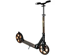 Akcija! Muuwmi Aliuminio PRO Scooter skrejritenis 215 mm oranžs AU 577