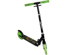 Akcija! MUUWMI Aliuminio Scooter Glow skrejritenis 200 mm zaļš AU 621