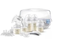 Akcija! Philips Avent manuālā krūts piena sūkņa dāvanu komplekts SCD430/50