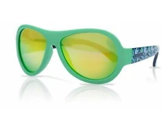 Akcija! SHADEZ Designer Leaf Print Žalias Junior bērnu saulesbrilles 3-7 gadi SHZ 44