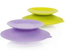 Akcija! Stay-in-Place paliktnis-turētājs ar piesūcekni bļodiņām pudelītēm un krūzītēm 2 gab Lime&amp;Lavender 160494 LILA