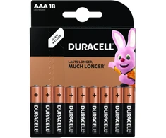 Alkaline battery DURACELL AAA/LR03 18pcs