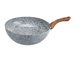 Keptuvė Maku Wok aliuminio keptuvė su marmurine keramine danga 26 x 10 cm 5V1320J26H Oliver Voltz 5V1320J26H