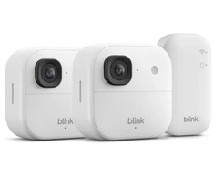„Amazon“ apsaugos kamera „Blink Outdoor 2K+“ (2 kamerų sistema), balta