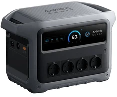 Nešiojama „Anker Solix C1000X Gen 2“ maitinimo stotelė, 8 vnt., 2000 W, 113 g