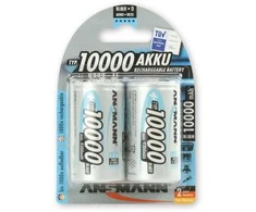 Ansmann Baterija Mono D / R20 10000mAh 2 vnt.
