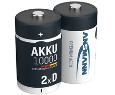 Ansmann Baterija Mono D / R20 10000mAh 2 vnt.