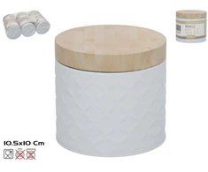 Decorlife Apvali metalinė skarda 10,5 x 10,5 cm DECORLIFE