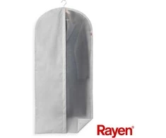 Medžiaginis rūbų maišas M Premium Rayen 60x135cm pilkas