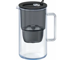 Filtro ąsotis Aquaphor Stiklas 2,5L juodas + 1 Maxfor Plus Mg kasetė