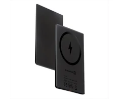 Powerbankas „Evelatus Super Slim“ su belaidžiu įkrovimu 3000 mAh, juodas (EVEP03PBSSB)