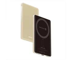 Powerbank Evelatus Zewnętrzny akumulator PD20W 5000mAh Power Bank MagLink Elite With Wireless charging EVEP02PBMEG Gold EVEP02PBMEG
