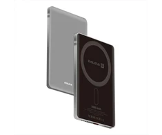 Evelatus Ārējais akumulators Evelatus Evelatus PD20W 5000mAh Power Bank MagLink Elite With Wireless charging EVEP02PBMES Sidabrinis EVEP02PBMES