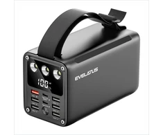 Evelatus Universal Outdoor Power Bank 22.5W 60000 mAh / 7 outputs 2 inputs Juodas