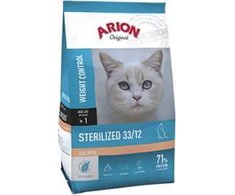 Arion – Kačių maistas – Originalus, sterilizuotas katėms – Lašiša – 7,5 Kg (105867)