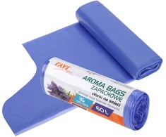 AROMA BAGS šiukšlių maišai 60 l, levandų kvapo, 16 vnt., 16.5 x 4 x 4, 00752, Simple Solution