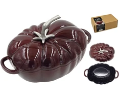 Asi Collection Maku Żeliwny puodas do duszenia su dangteliu ''Tomato'' 2 7L / 27x21cm (24304045)