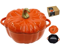 Asi Collection Maku Żeliwny puodas do duszenia su dangteliu ''Pumkin'' 3 7L / Ø25 5cm (24304050)